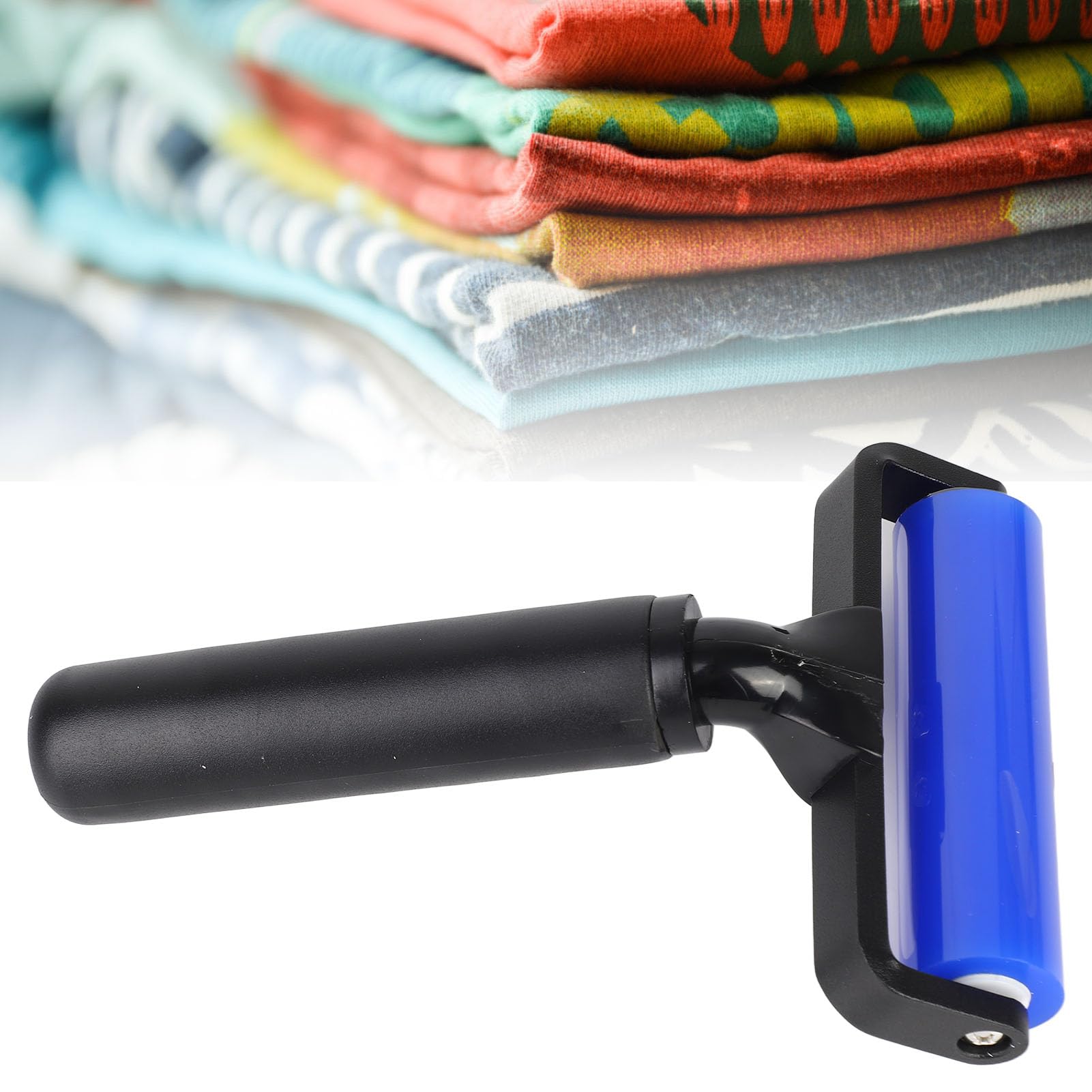 Jeffergarden Rouleau de Dépoussiérage 24 Pouces, Outil Manuel en Silicone à Haute efficacité pour Le Nettoyage des Films d'écran et la Poussière d'atelier (4 Pouces)