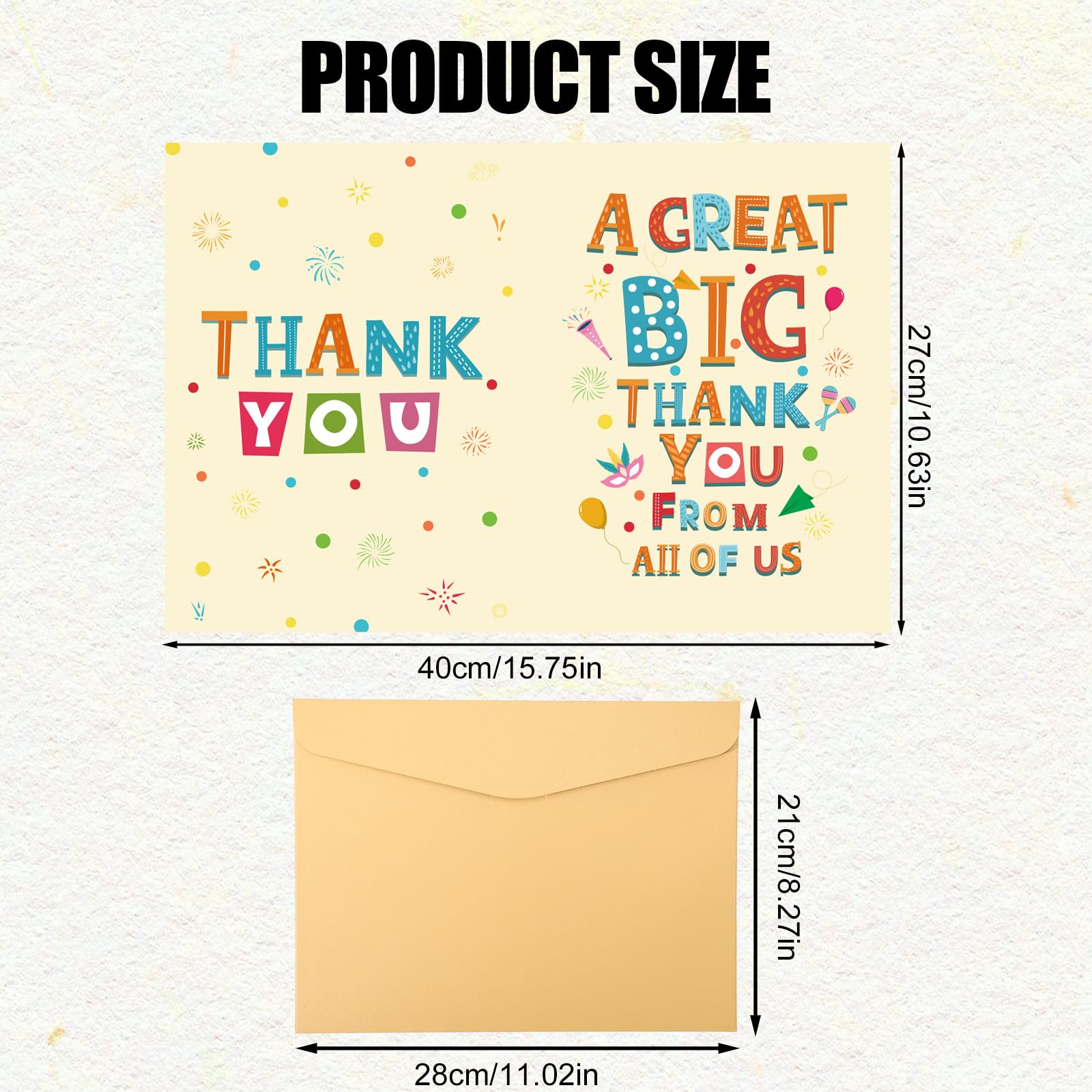 Gosknor Large Thank You Card - Image 2