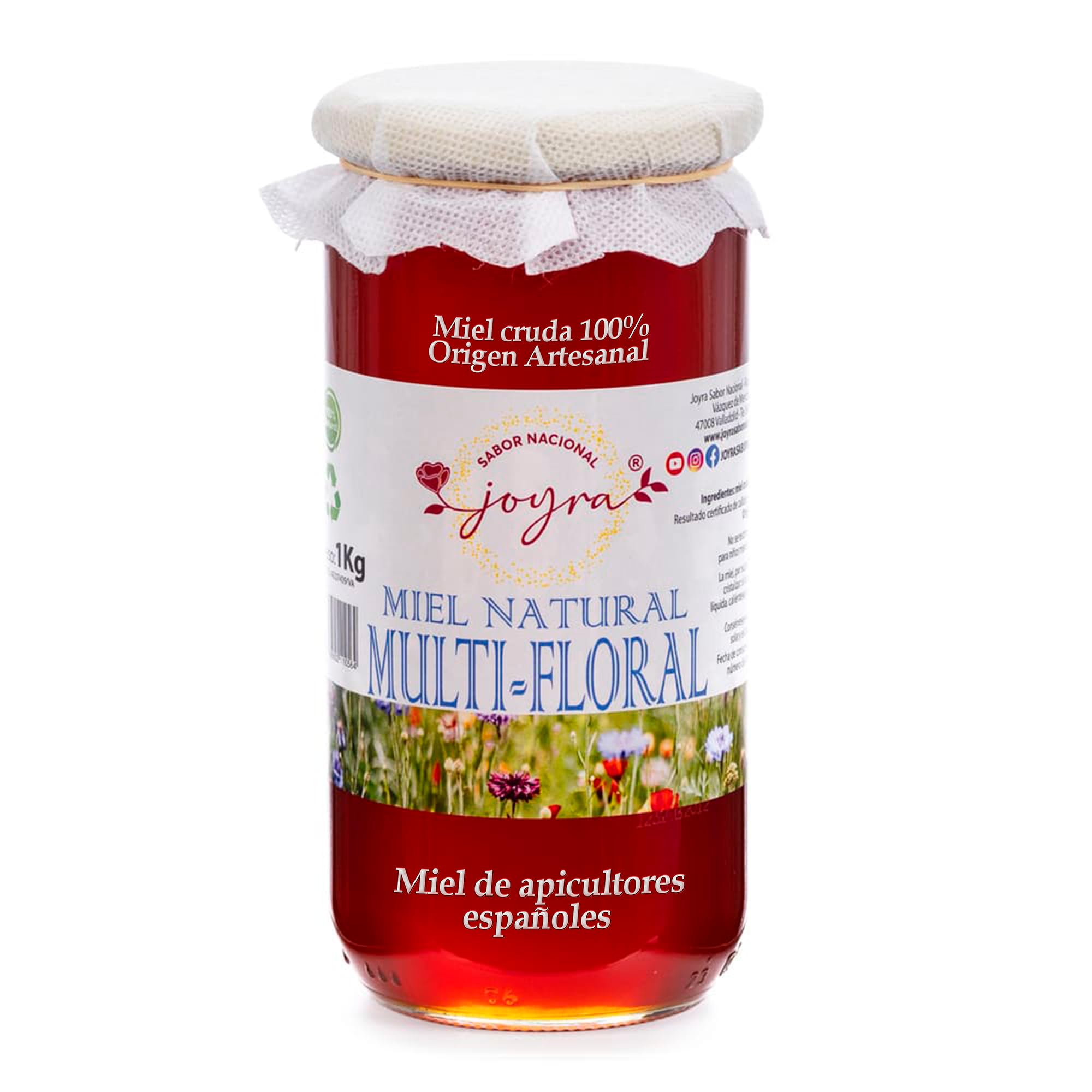 Miel Cruda, 100% MIel Pura de Abeja. Natural y Artesanal. 27 Variedades de sabores, APICULTURA ESPAÑOLA. Sin Pasteurizar, conservan Polen, Enzimas y Antioxidantes. (1 KG, Miel de Eucalipto) — view 13
