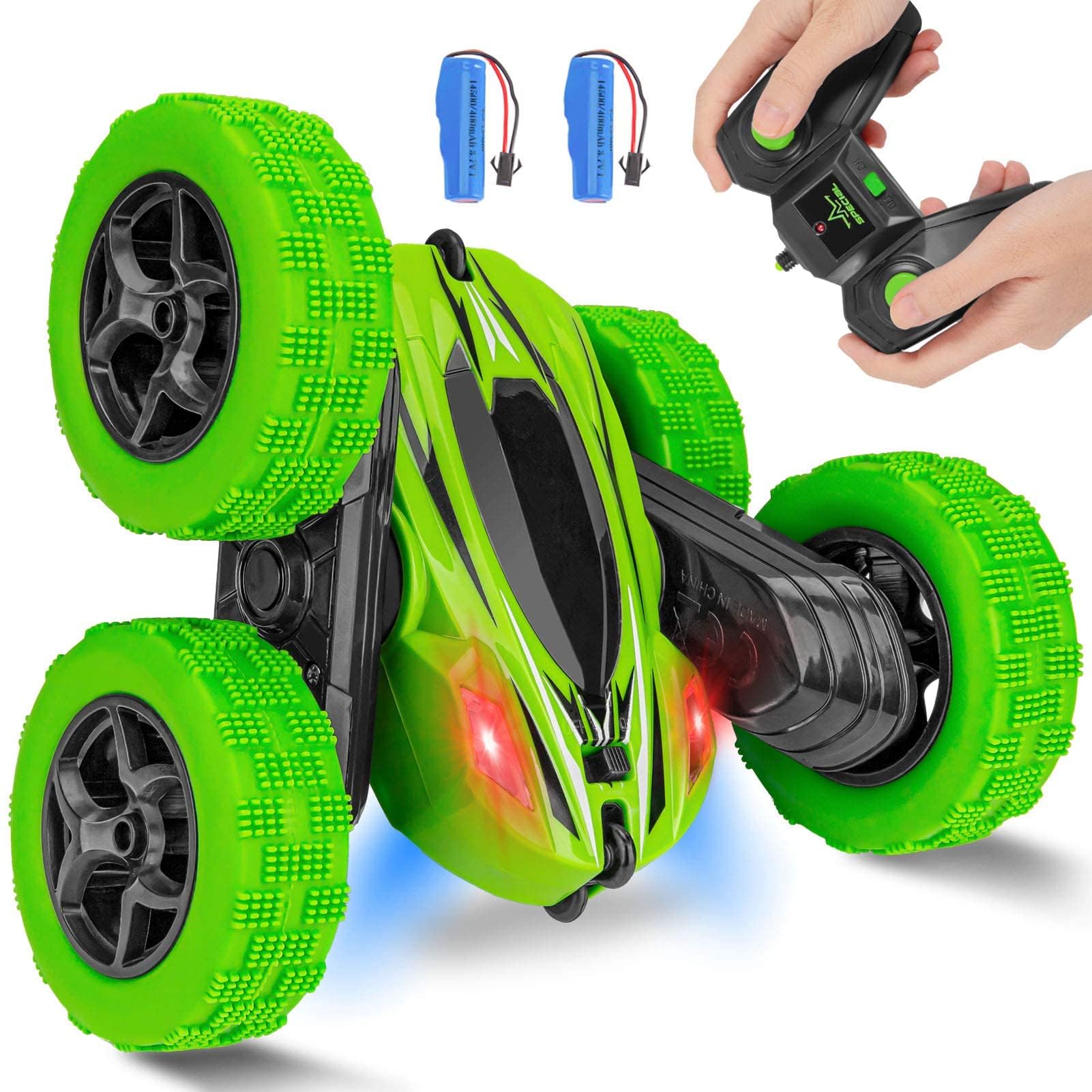 Amazon.co.jp: リモコンカー RCスタントカー 子供用 2.4Ghz 高速ロック