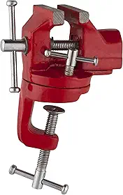 EDA Mini Torno De Bancada Base Giratória 2.1/2' Excellent
