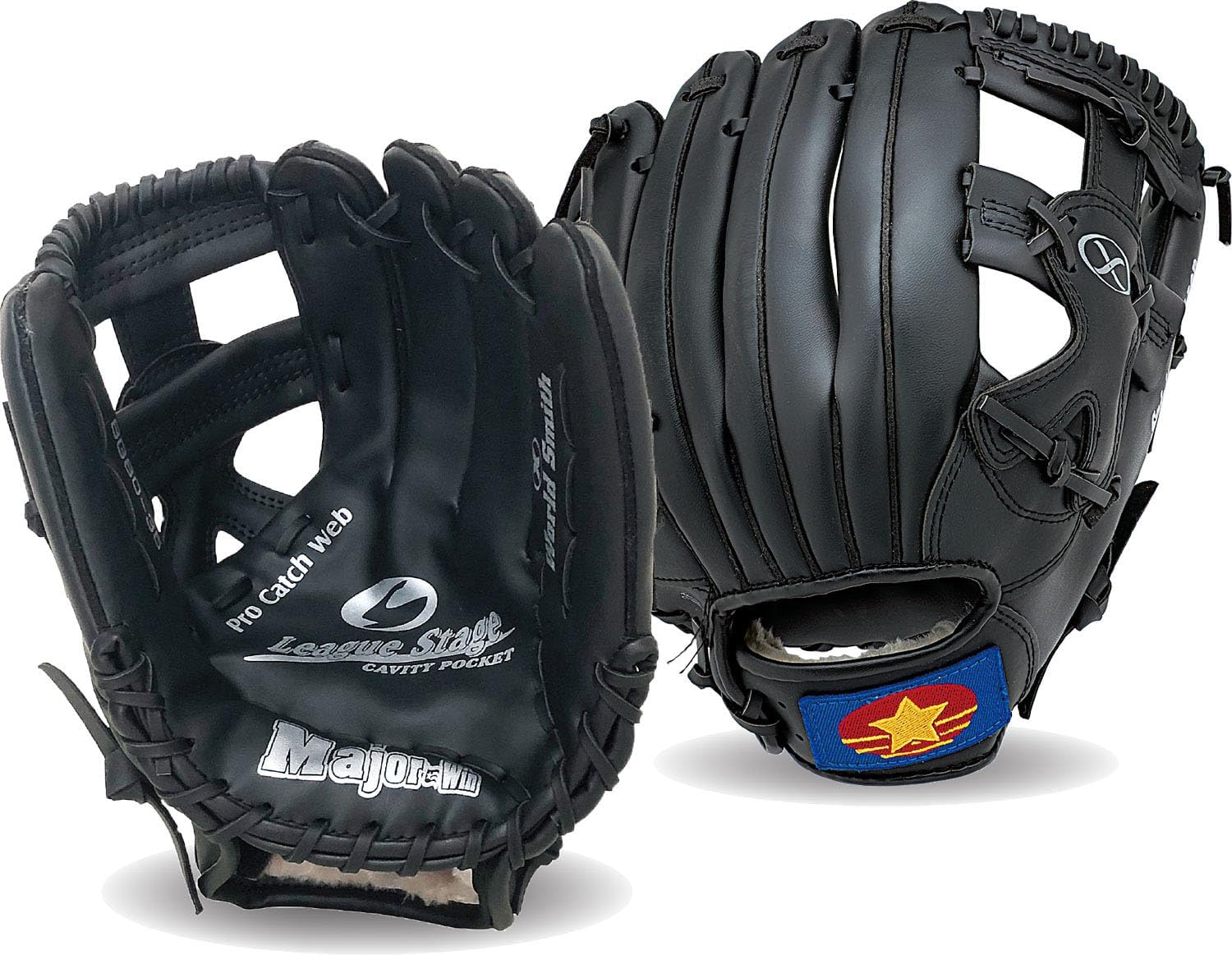 Unix BX89-00 Baseball Glove Parent-Child Glove Set LH x LH (Right Throw x Right Throw)