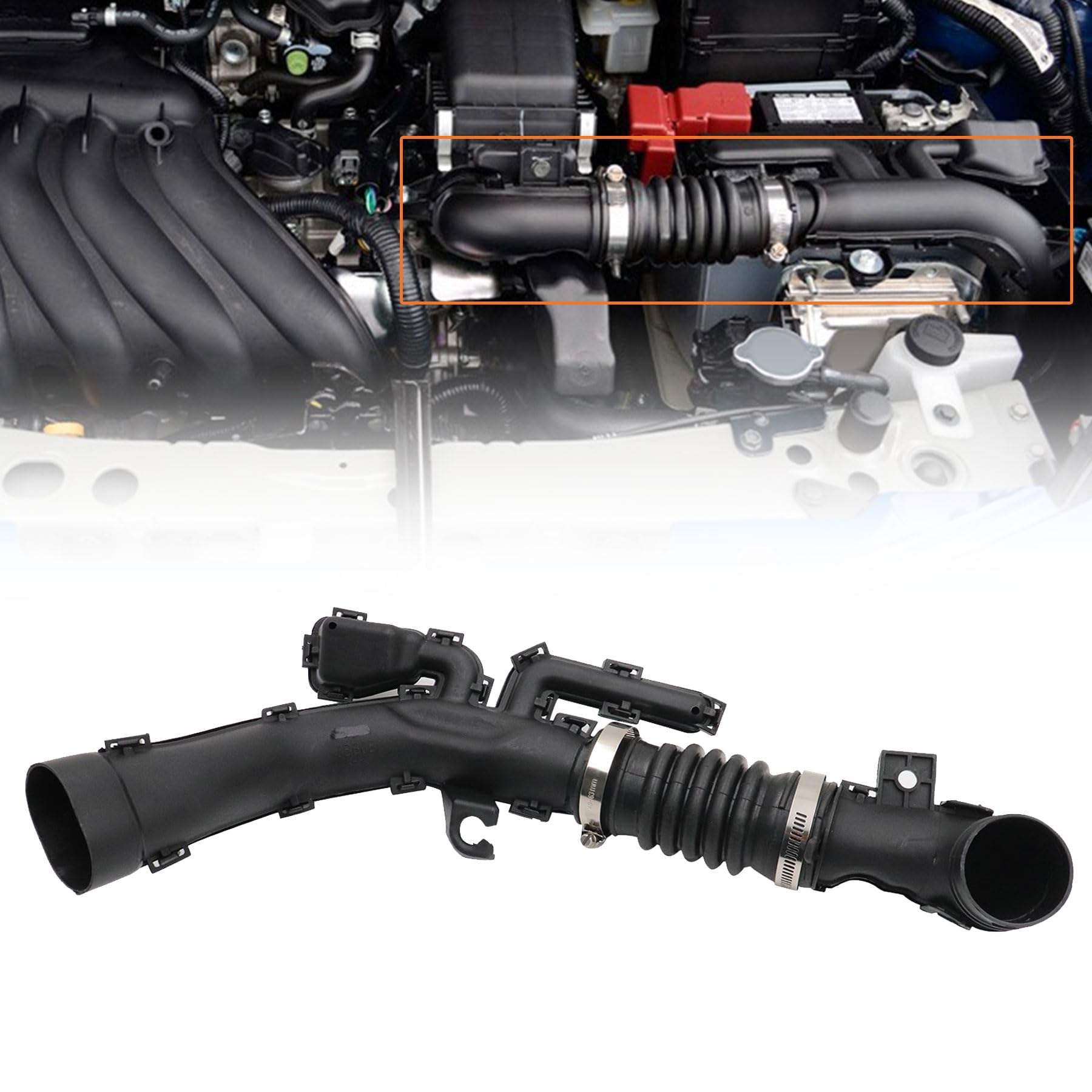 Nikaページ Amazon.com: XQSMWF Air Intake Duct Pipe Compatible with