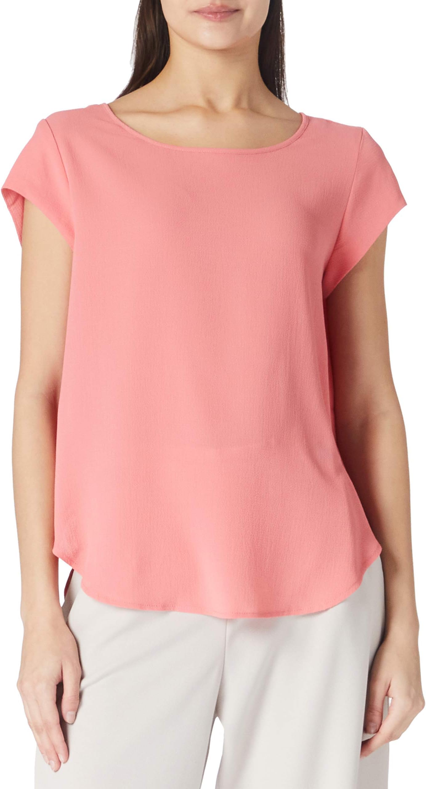 OnlyWomens ONLVIC S/S SOLID TOP NOOS WVN W Blouse (pack of 1)