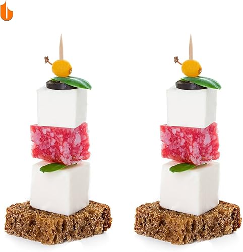 Miniatura 6 de Urbanstrive Sturdy Safe Toothpick Holder with 800 Natural Wood Toothpicks for Teeth Cleaning, Unique Home Design Decoration, Unusual Gift, 2 Pack