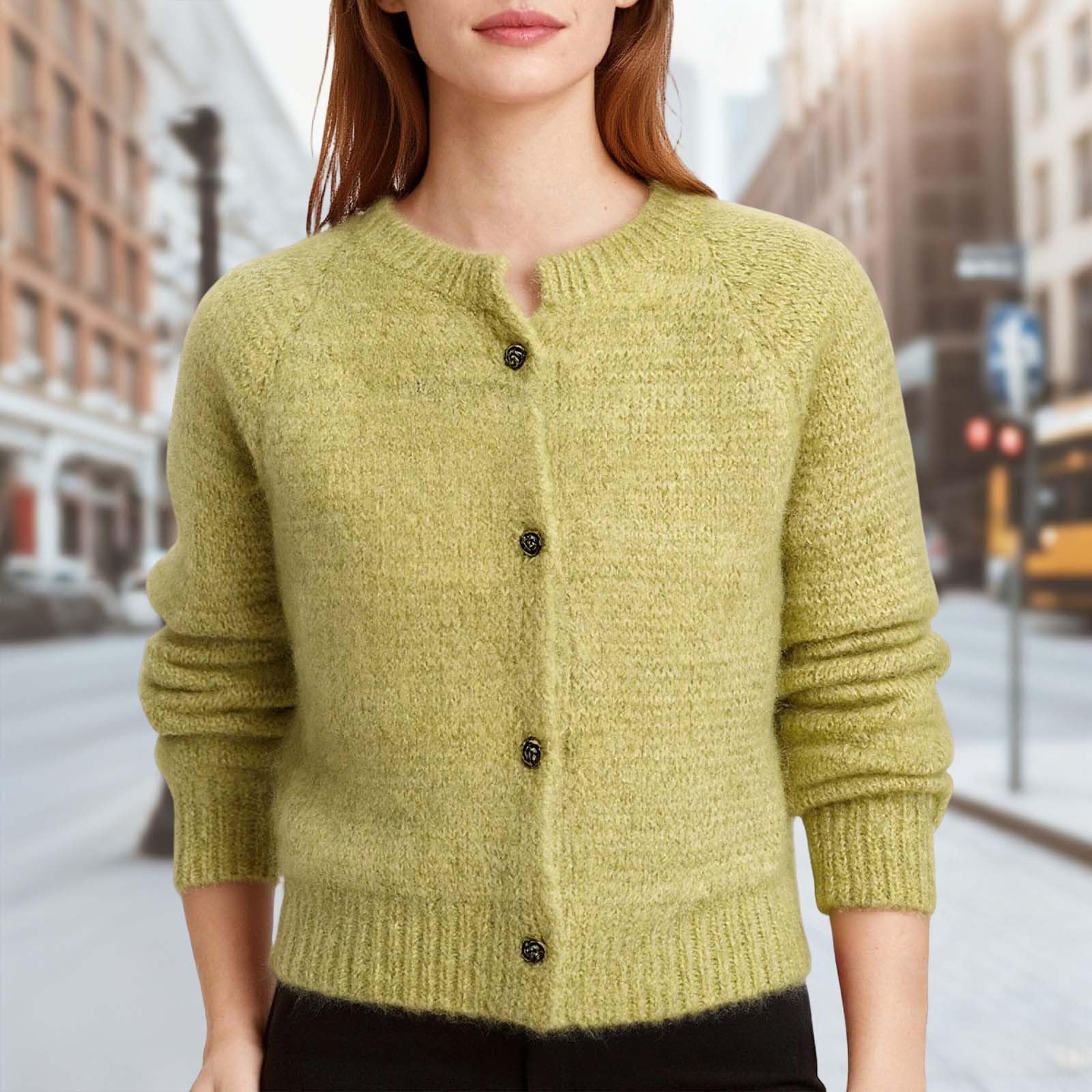 Cardigan Femme Court, Gilet Femme Cachemire,Tenue RéTro DéContractéE pour Femme : Gilet Cardigan à Fleurs