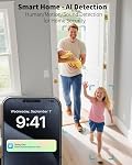 VIMTAG 4MP 5G Security Camera Indoor, Pet Camera with Speaker for Dog/Cat, Free AI Detection Indoor Camera with Phone App, Motion Tracking, Night Vision,2-Way Audio, Support 256GB Card(Not Included)