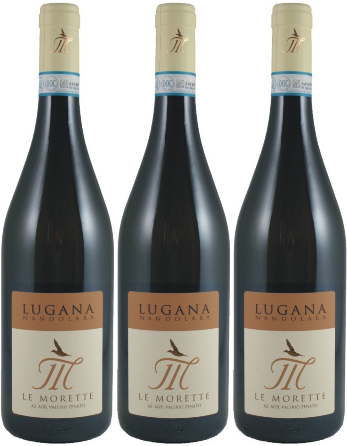 Lugna Mandolara - Le Morette - weiß - trocken - 12,5%vol. - 3er-Pack