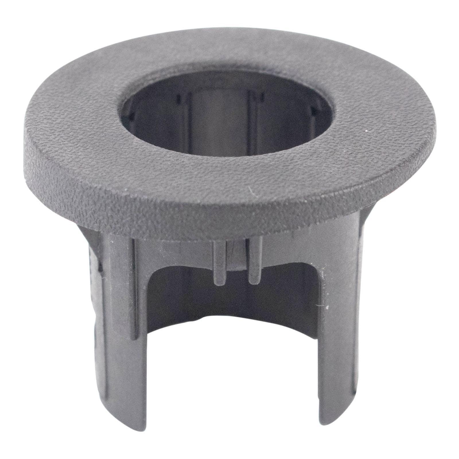 Rear Left Outer Parking Assist Sensor Bezel Black Drivers Side Compatible with 2017-2019 Ford F-250 Super Duty F-350 Super Duty F-450 Super Duty F-550 Super Duty