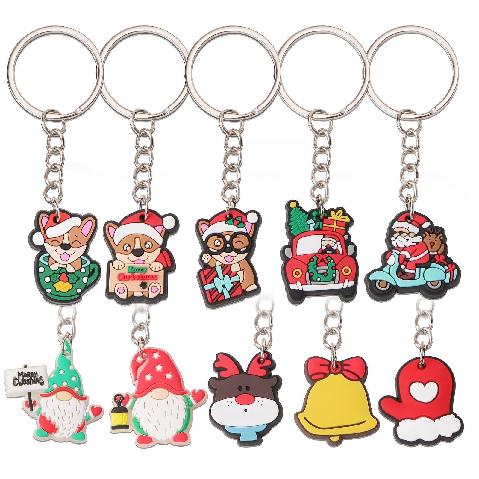 Alipis Porte-Monnaie De Noël Mini À Monnaie Portefeuille De Poche Pour Clés Pochette De Rangement Carrée En Métal À Motif De Père Noël D'argent Mixte