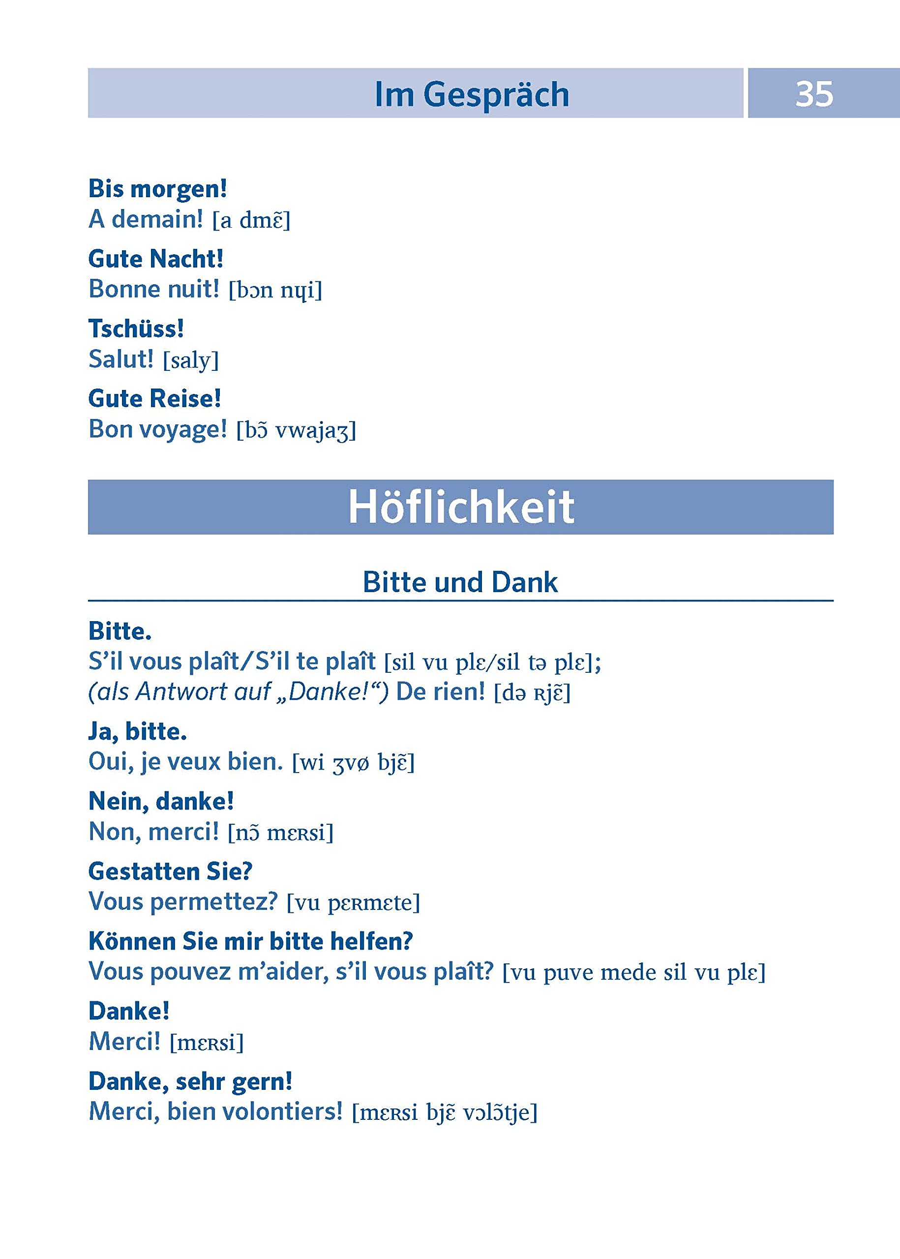 PONS Pocket-Sprachführer Französisch: Alles für die Reise - mit Reisewörterbuch