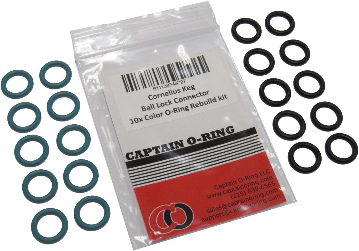 Other Draft Beer Dispensing 10PACK CORNY KEG ORINGS REBUILD KIT FDA