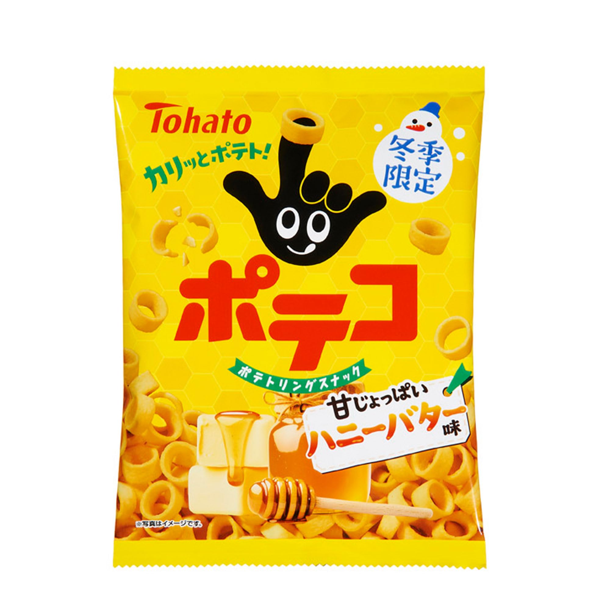 Amazon.co.jp: 東ハト ポテコハニーバター味 52g : 食品・飲料・お酒