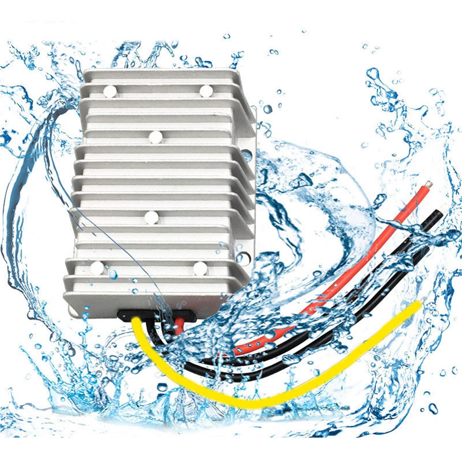 1 convertisseur CC de 12 V à 24 V, 5 A, 8 A, 10 A, 12 A, 15 A, 20 A, 25 A, convertisseur de tension 9-20 à 24 V, régulateur de tension pour équipement automobile (de 12 V à 24 V