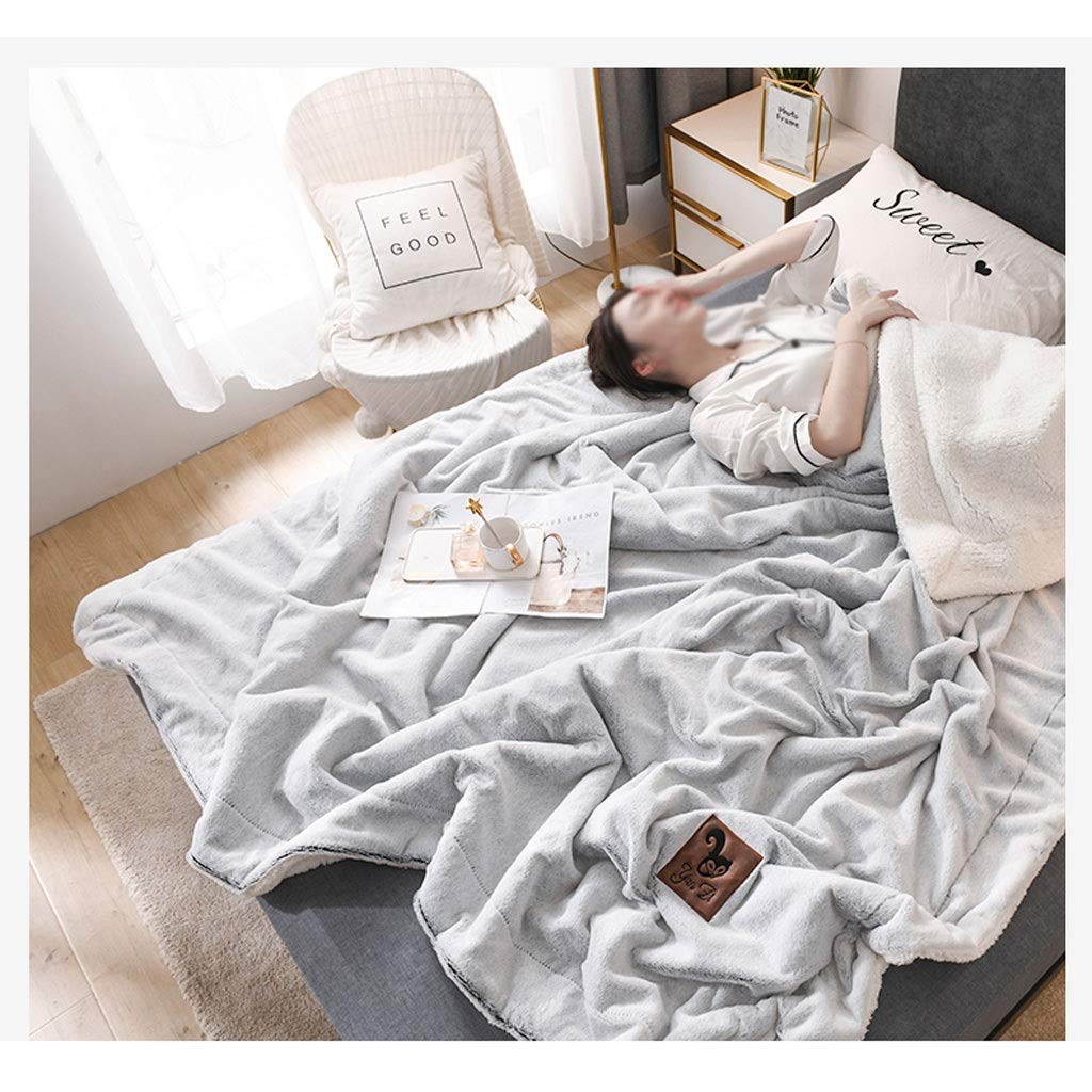 LiKin Large Flannel Fleece Blanket,Soft And Comfortable Fuzzy Luxurious Warm  Twin Size Blankets Throws Microfibe (Color : Gray-a, Size : 200x230cm) :  Amazon.co.uk: Home u0026 Kitchen