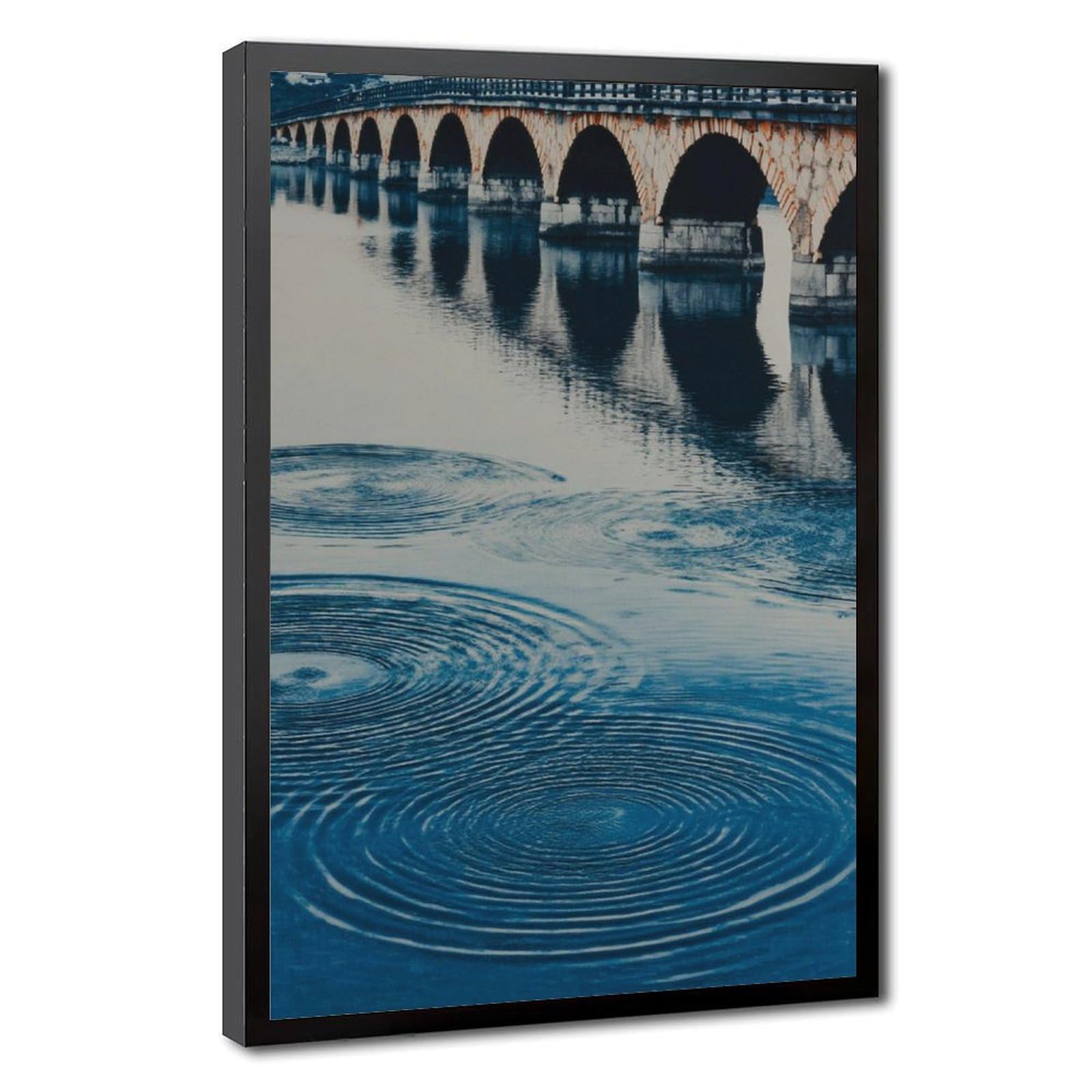 Bareronor Japanese Bridge (2) Canvas Poster Bedroom Decor Landscape Office Room Decor Gift 24" L X 36" W