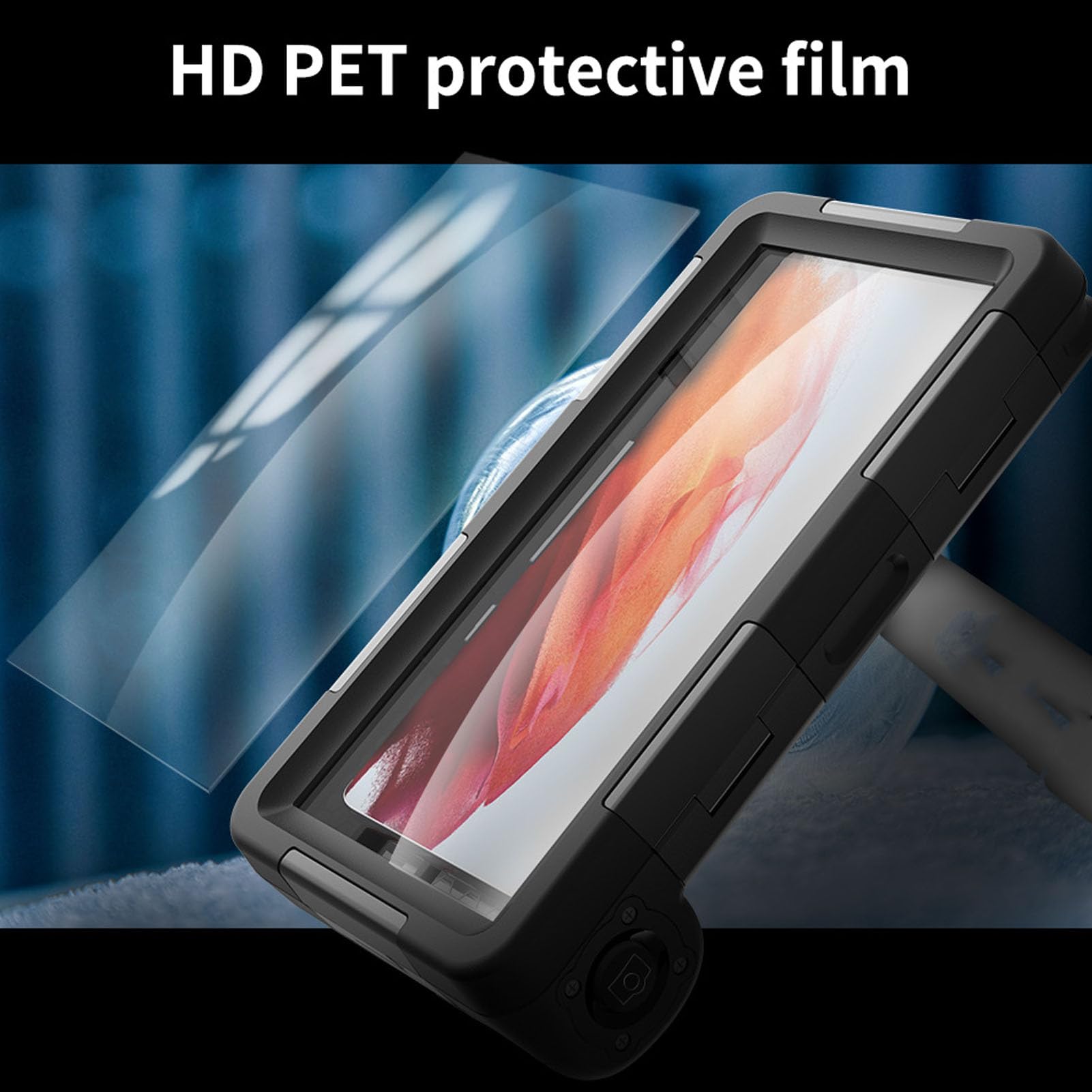 Cuifati Custodia per Telefono Impermeabile IP68 per Immersioni Subacquee, Controller Bluetooth per Fotografia Subacquea, Design Sigillato Professionale per Sport Acquatici Snorkeling, Protezione (#3)