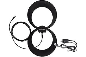 ClearStream Eclipse 2 Amplified UHF Indoor TV Antenna: Unveil Crystal-Clear Home Entertainment