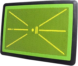 Golf Hitting Mat | Practice Golf Mat - Portable Golf Training Pads for Swing Detection, Analysis Path and Correct Hitting Posture Practice Mat for Home Tedious