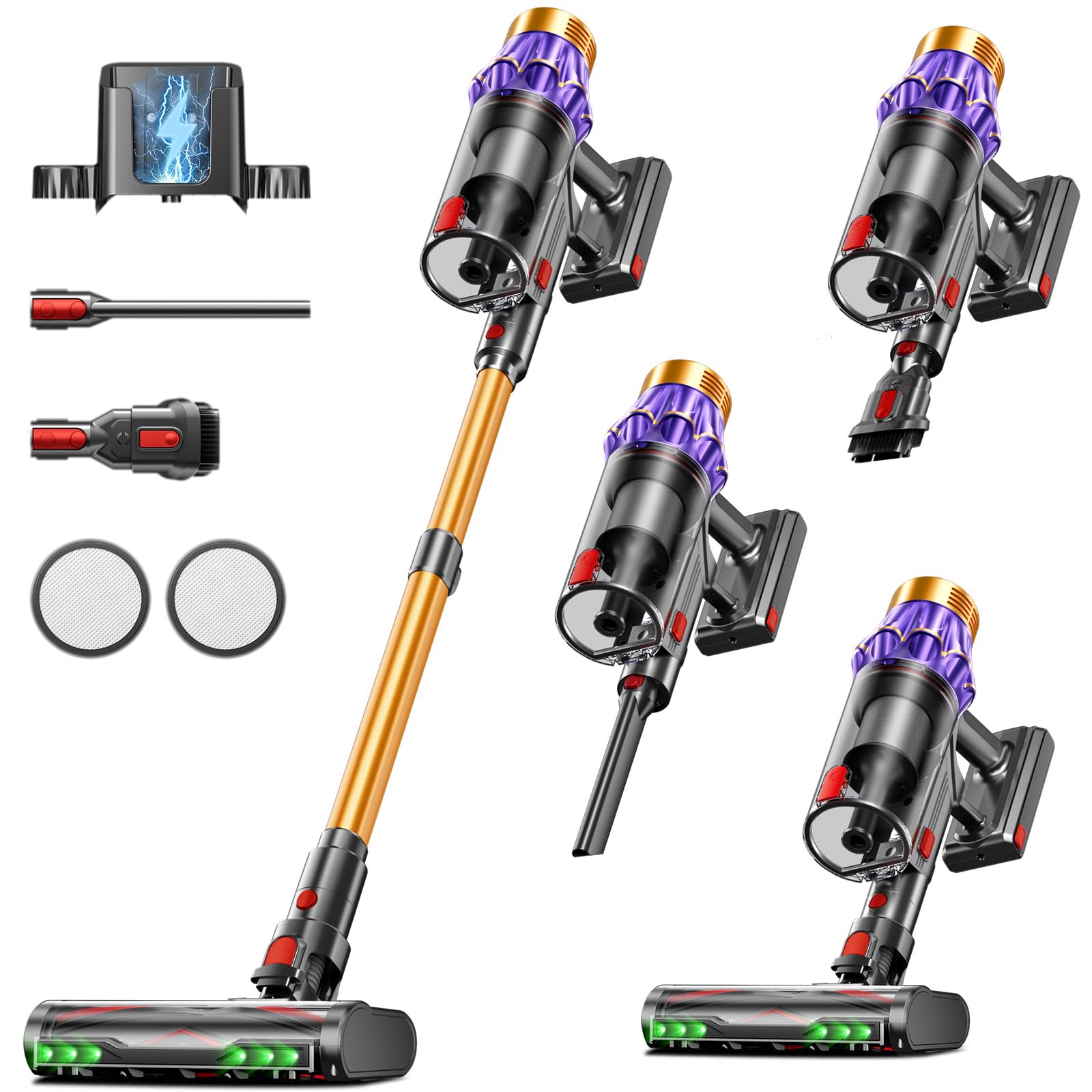 JOBEAR 650W Cordless Vacuum