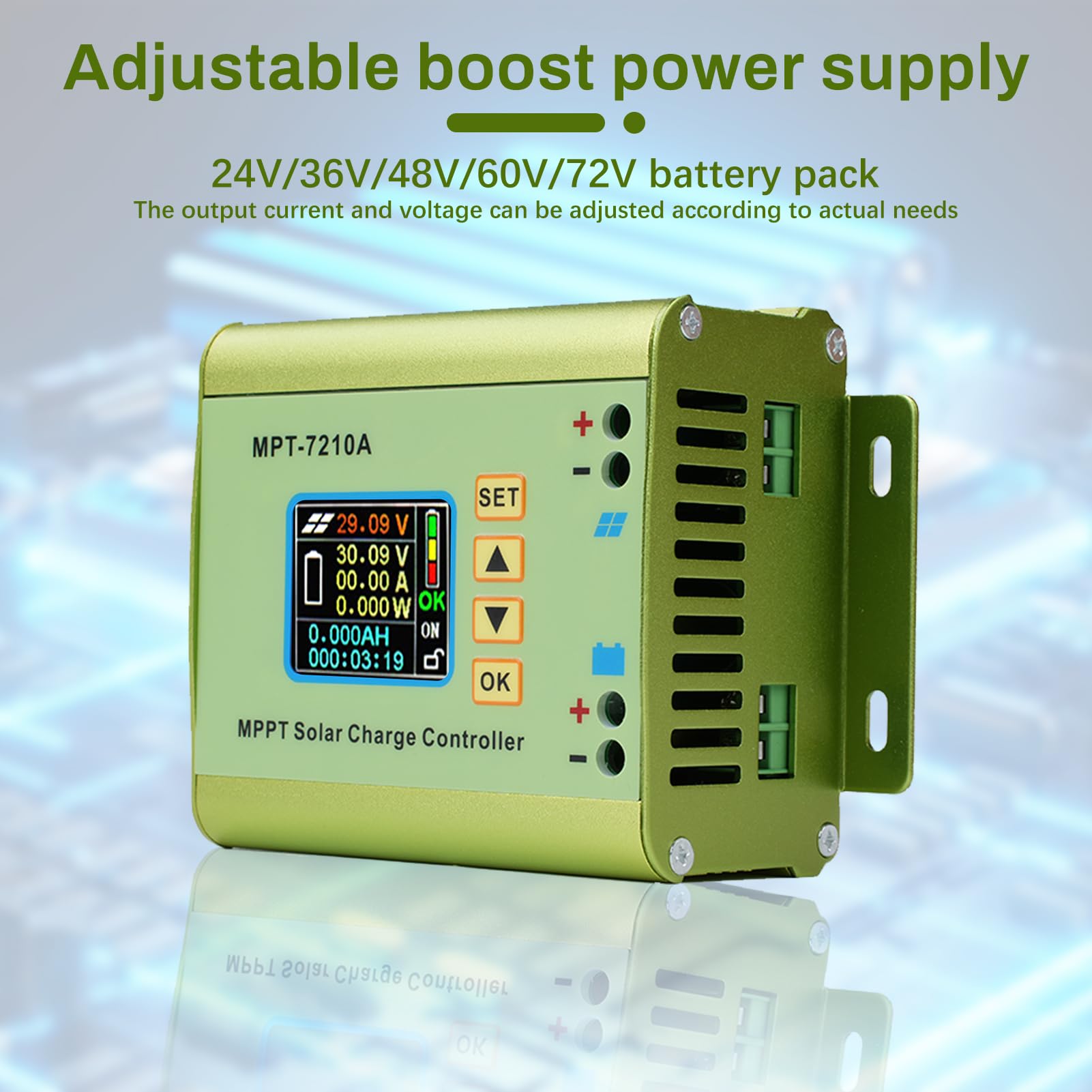 Gioco GSR12/24V Boost (step-up) MPPT 6A 24V – Faraday Energy