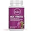 Milk Thistle Capsules 1000mg | Organic Herbal Supplement | Supports Liver Health | Detox | Help with Weight Control | 60 Caps