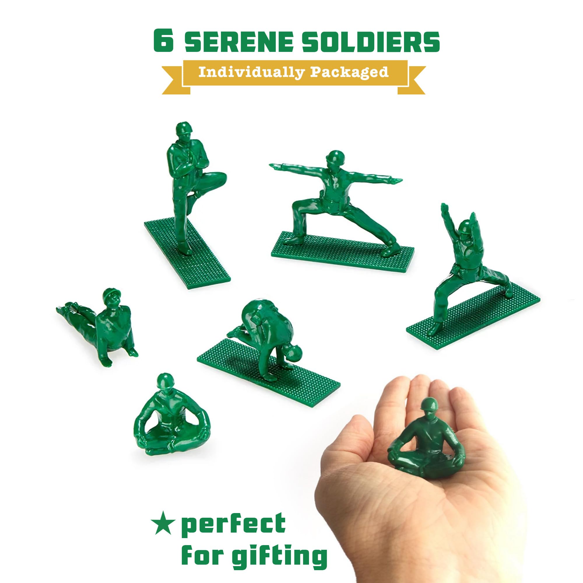 Amazon.co.jp: Yoga Joes Toy Soldiers、6個セット 個別に包装された