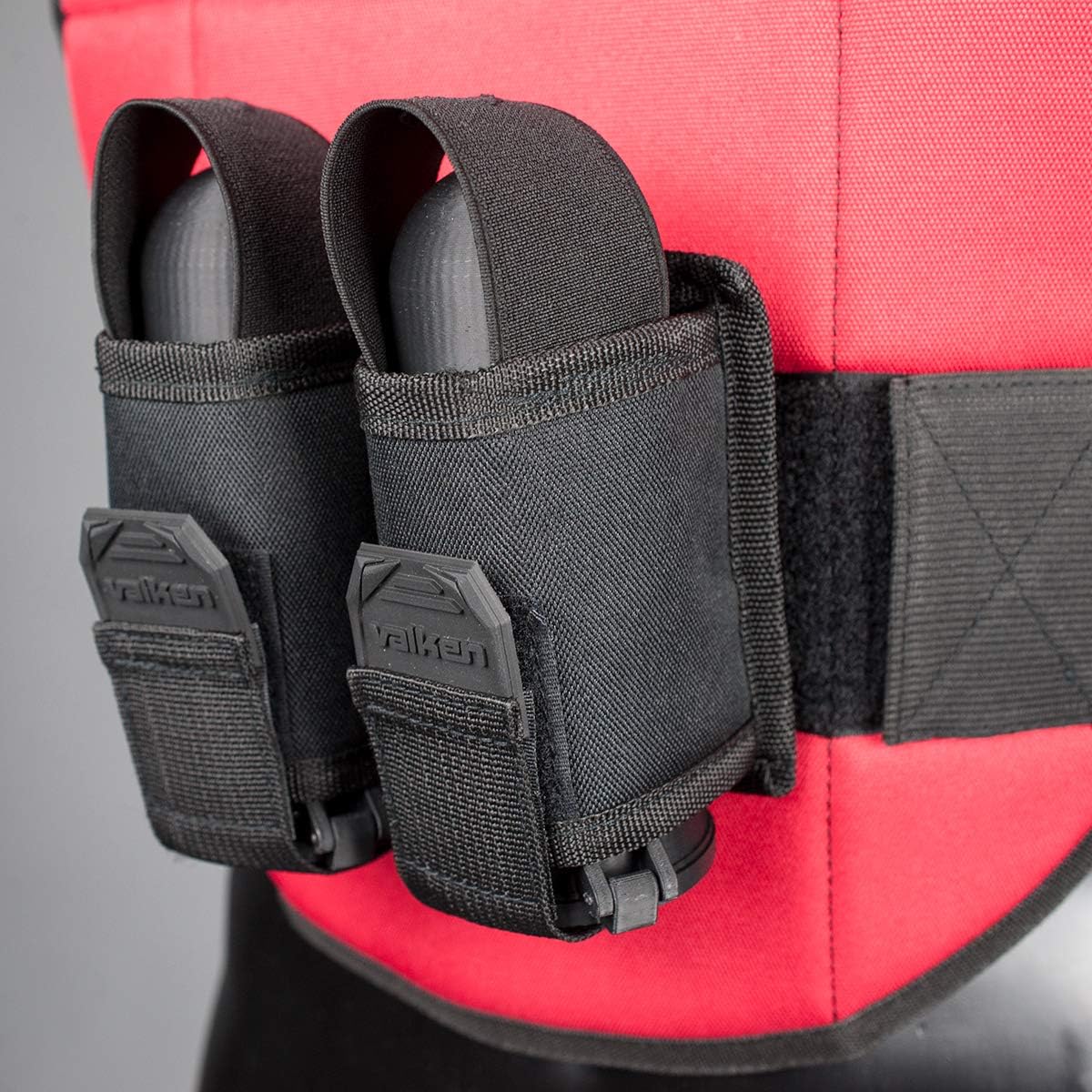 Valken Paintball Gotcha Reversible Chest Protector - Blue/Red : Sports & Outdoors