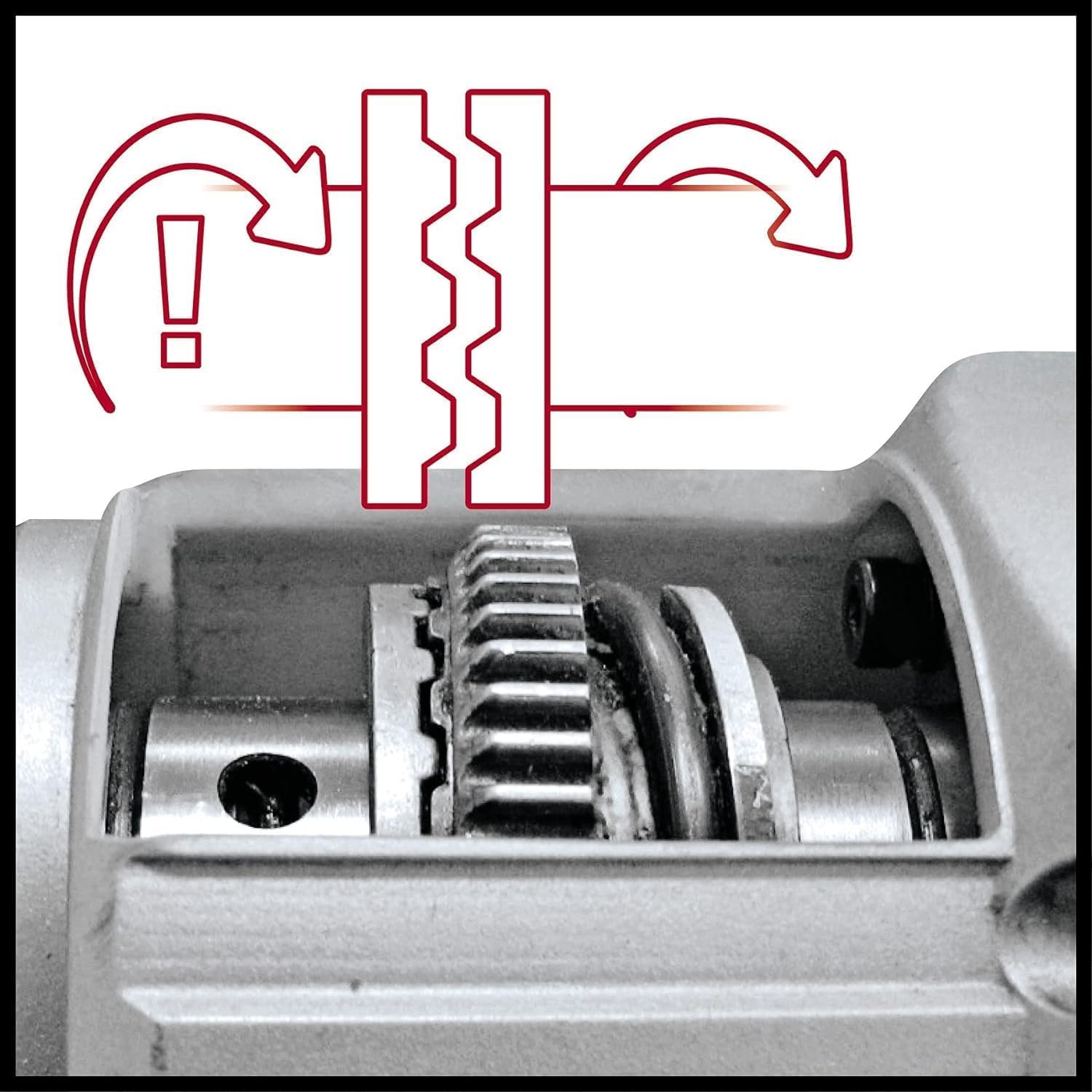 Tassellatore TC-RH 620 4F Kit di Einhell (620 W, percussione pneumatica, forza di percussione 2,2 J, tassellatura, foratura, scalpellatura con e senza fissaggio, SDS-Plus, blocco interruttore)