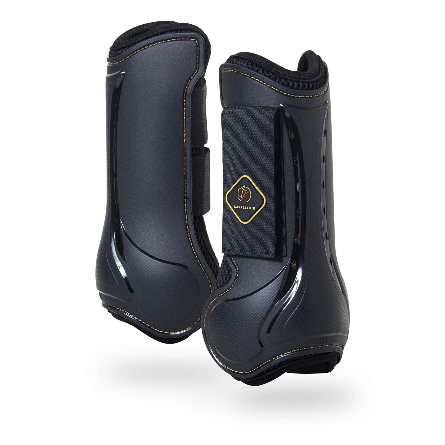 Kavallerie Classic Tendon Boots, Impact-Absorbing Material, Breathable & Evenly Distribute Pressure, Protect Tendon and Ligaments, Anti-Slip, Anti- Sore and Moisture Repellant Show Jumping Boots