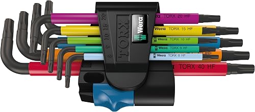 967/9 TX Multicolour Holding Function L-Key Set of 9 (TX8-TX40)