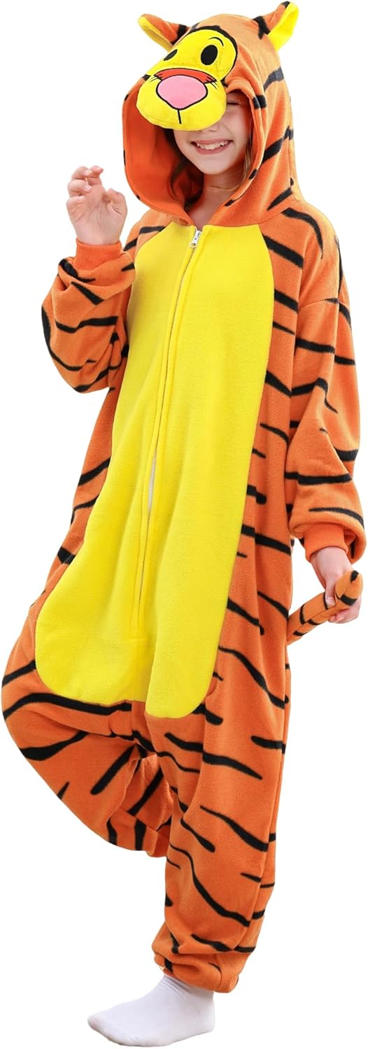 Pegasus unicorn Unisex Kids Onesie Pajamas Animal Pjs One-piece Sleepwear Halloween Cosplay Costume