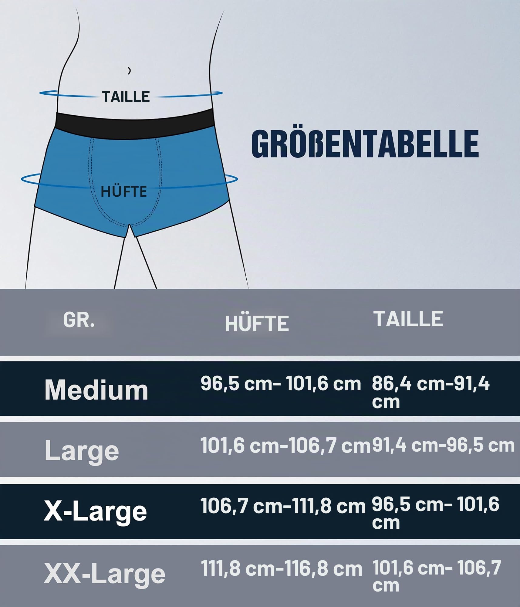 Inkontinenz Pants Männer 3er Pack,Waschbare Baumwolle Boxershorts Mit Saugfähigen Einlagen,Wiederverwendbare Auslaufsichere Underwear,Geruchsbekämpfung & Nachsorge(Multicolor01,L)