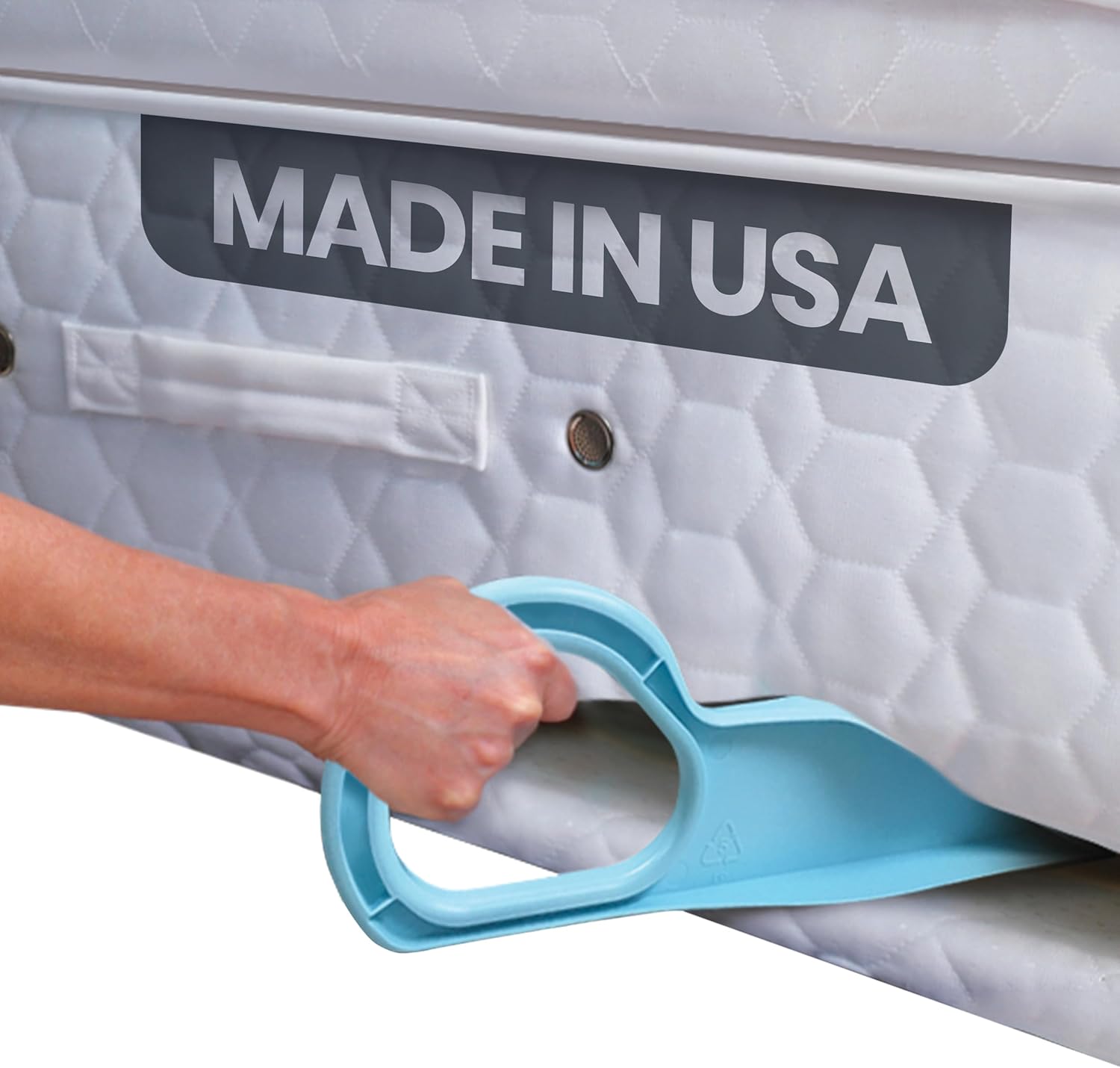 USA-Made Mattress Lifter & Bed Maker Tool: Easy Sheet Changes! USA-Made Mattress Lifter & Bed Maker Tool: Easy Sheet Changes!