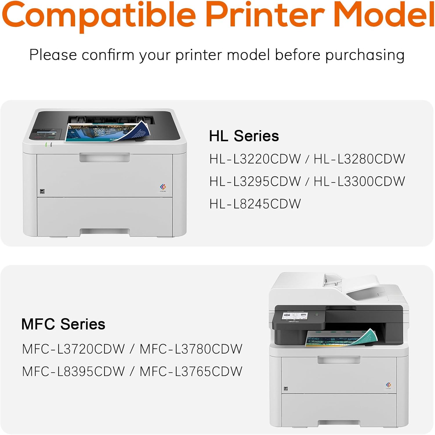 TN229XL TN229 Toner Cartridge High Yield Replacement for Brother TN229 TN229XL Toner Compatible with Brother MFC-L3780CDW MFC-L3720CDW HL-L3280CDW HL-L3220CDW HL-L3300CDW HL-L3295CDW Printer - Image 3