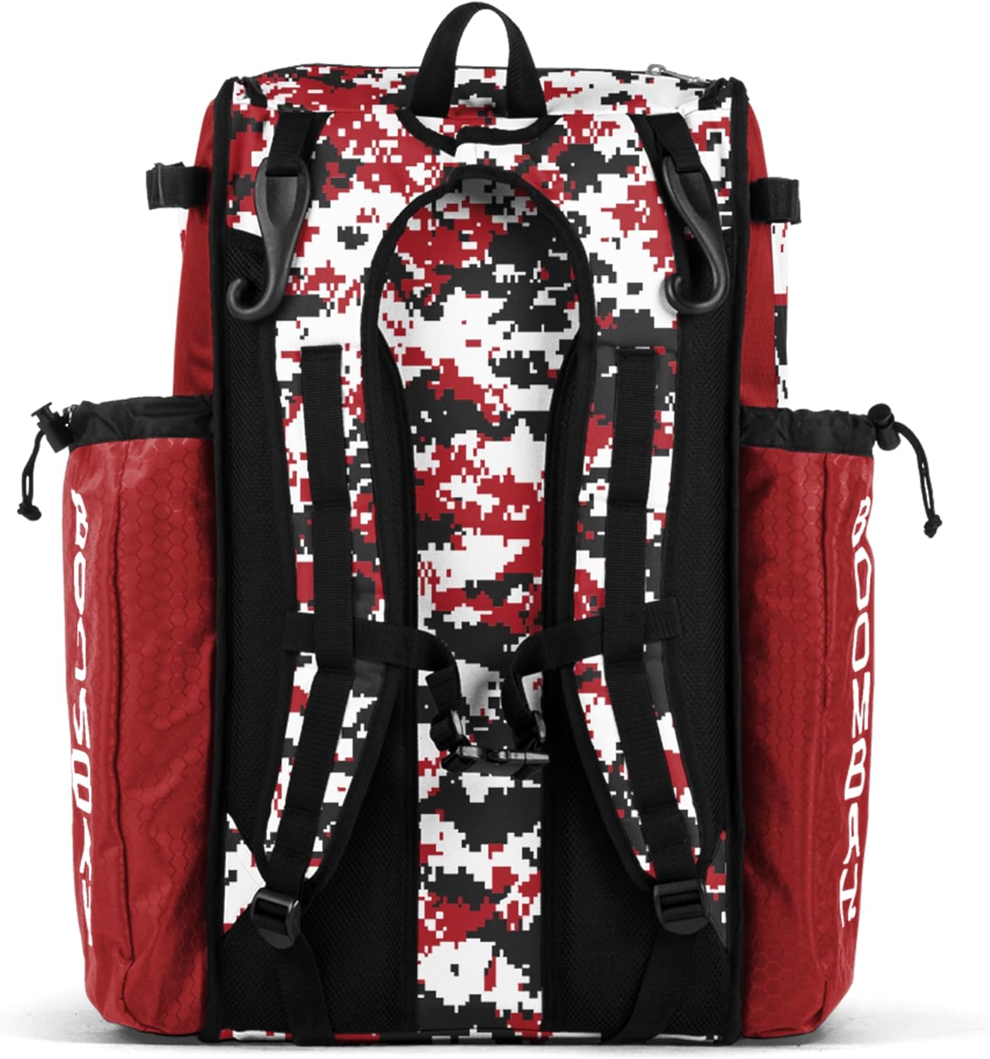 Boombah Catchers Superpack Bat Bag Digital Camo - 23-1/2" x 13-1/2" x 9-1/2" - Multiple Colors - Holds 4 Bats - Backpack Version (no Wheels)
