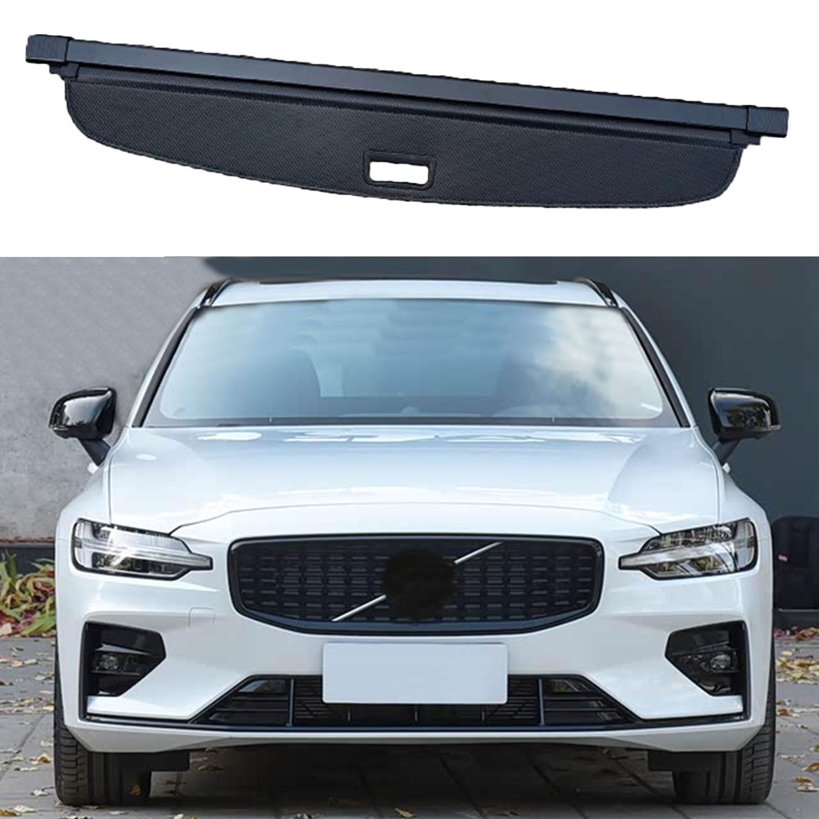 JGQFB Car privacy screen,Compatible with Volvo V60 2018-2025,Auto Parts