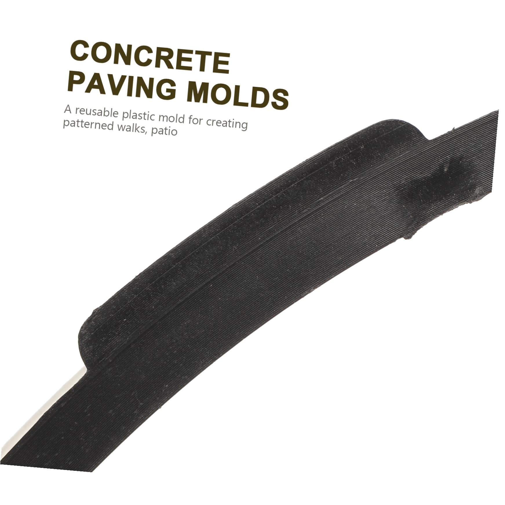 Yardwe 2pièces Moule à Pavé De Jardin Outil De Création De Chemin Plastique Réutilisable pour Aménagement Paysager Et Décoration De Jardin