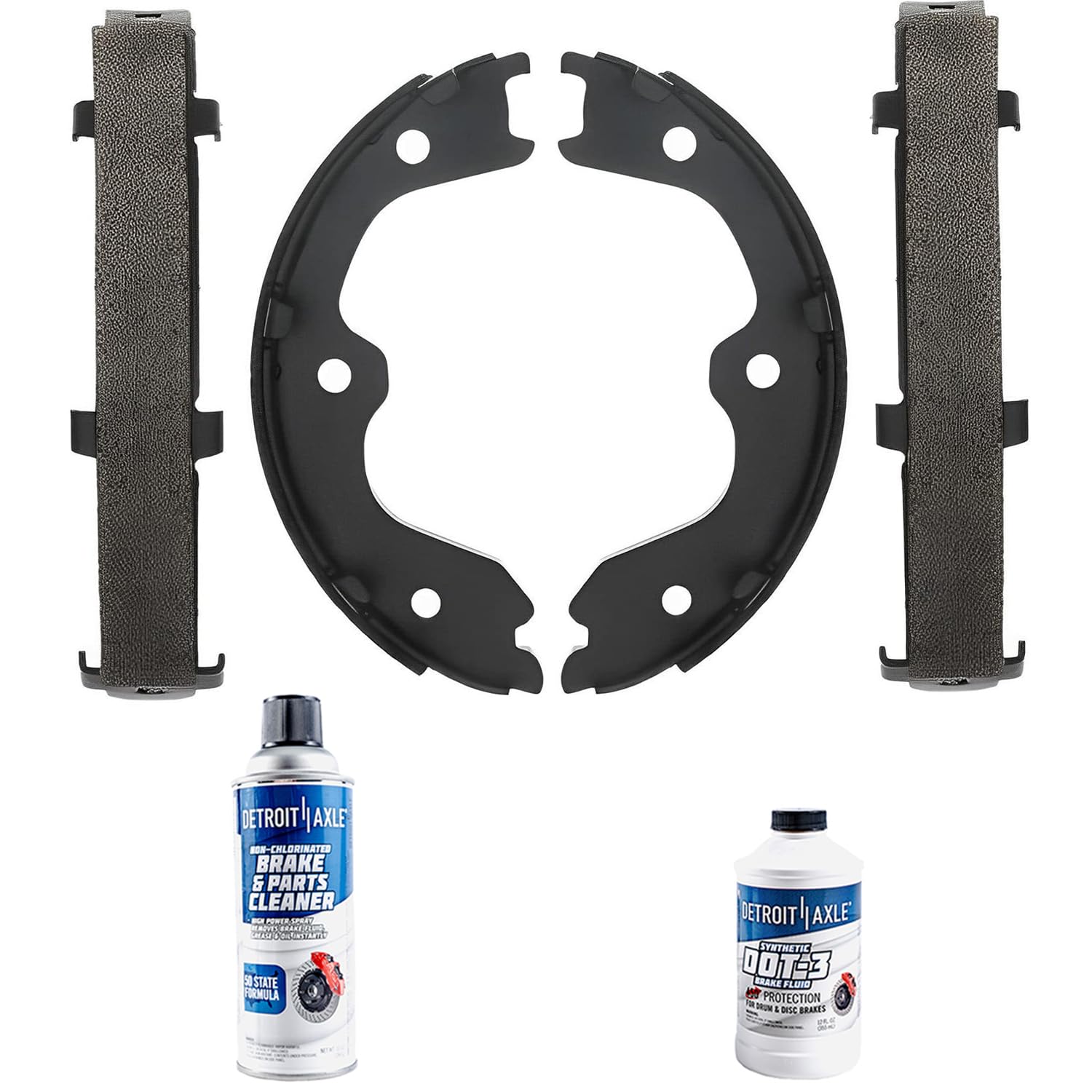 Amazon.com: Detroit Axle - Rear Brake Shoes for Nissan