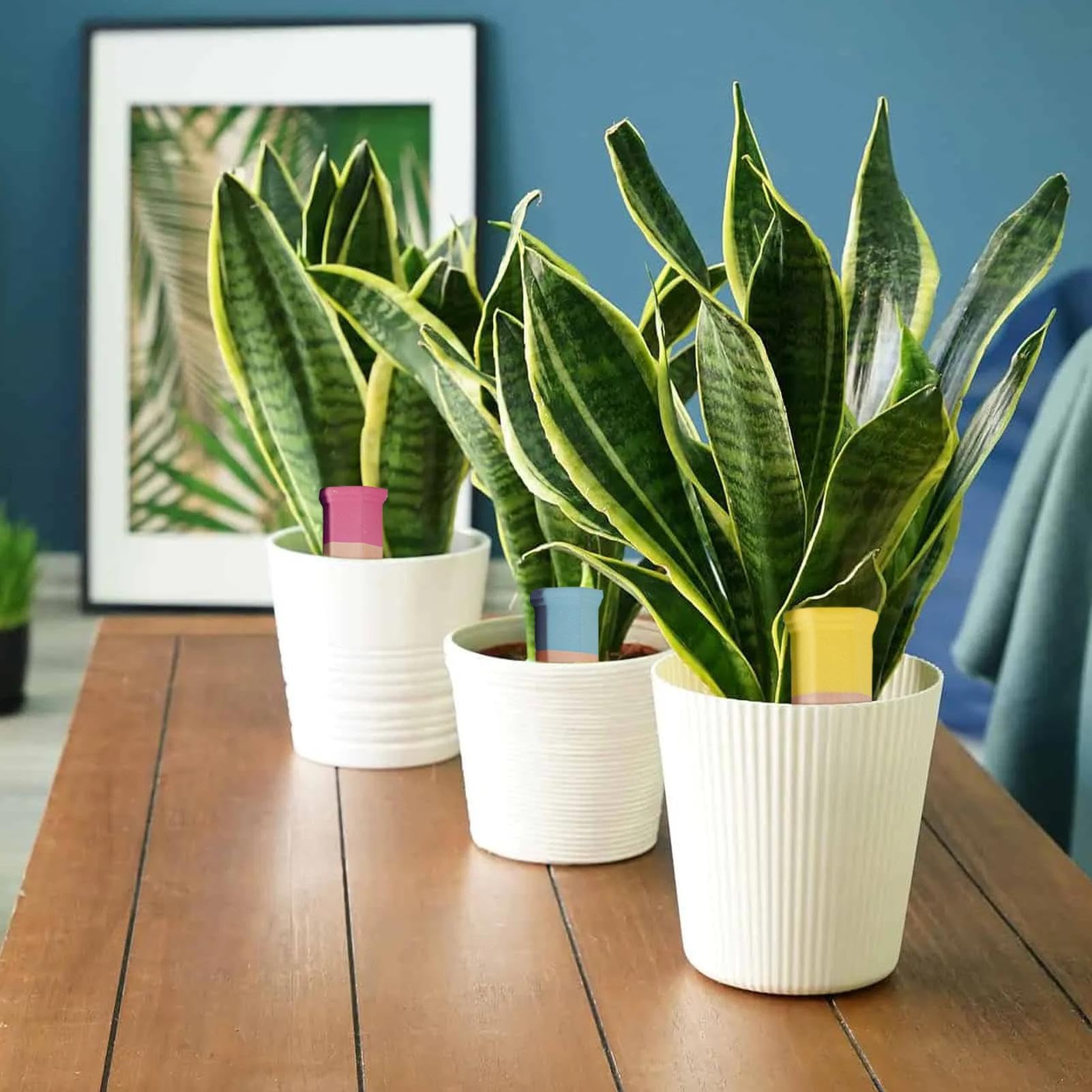 Pali per irrigazione a goccia, verticale, automatico, in terracotta, per amici di famiglia, per interni ed esterni, per giardinaggio e fiori