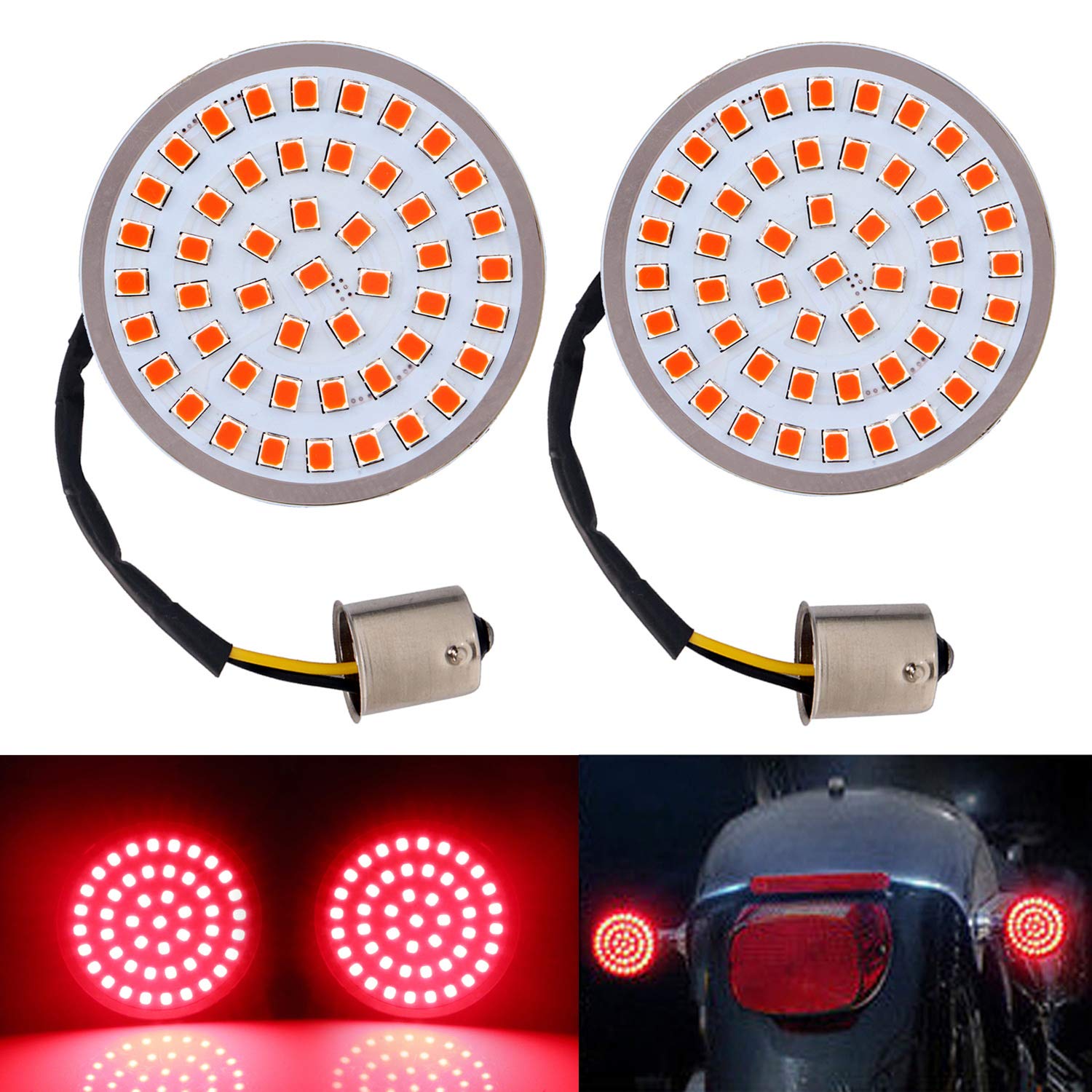 Kit indicatori di direzione posteriori a LED per Harley-Davidson Road