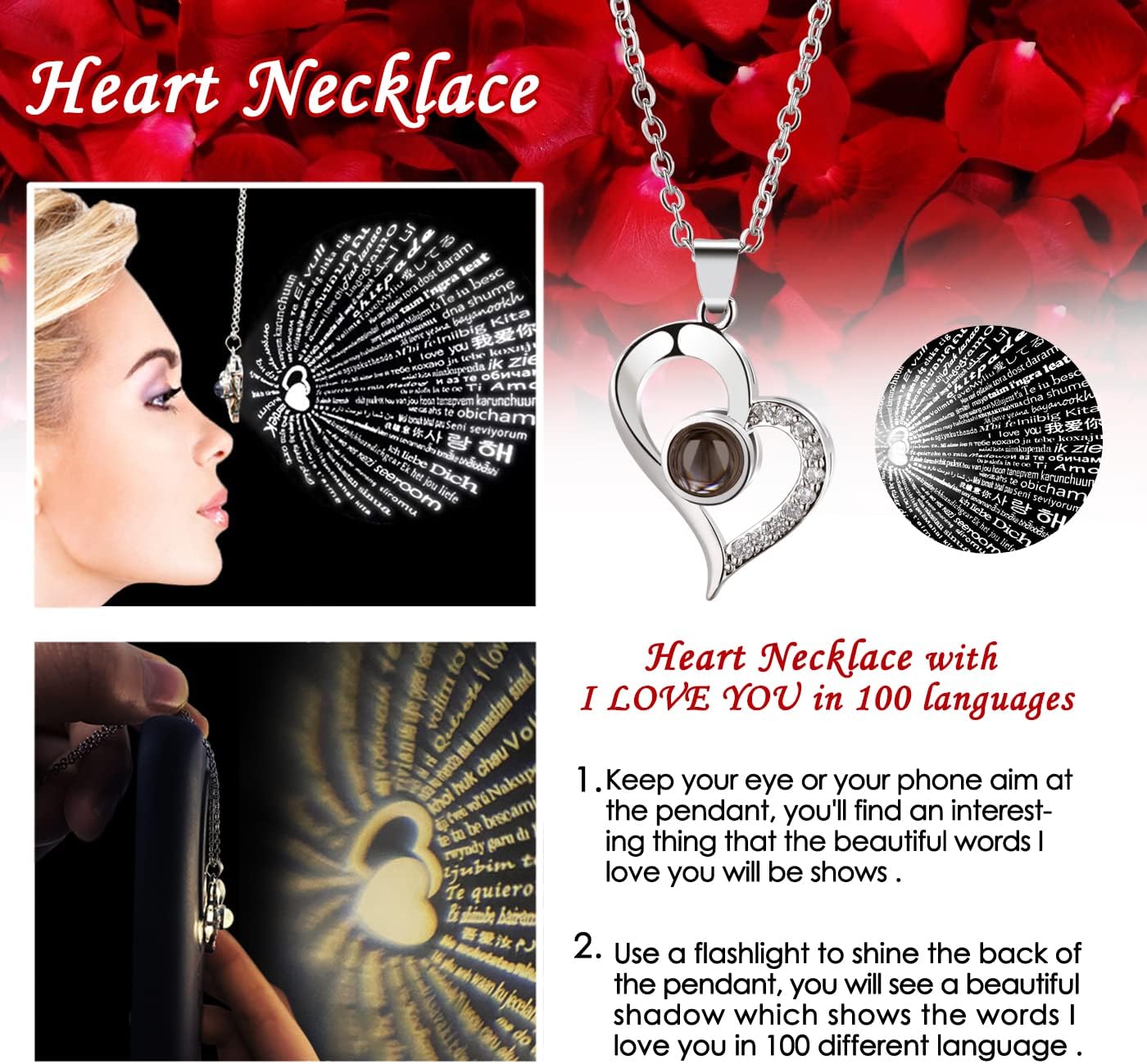 Valentines Day Gifts for her - Romantic Forever Preserved Roses Floral Teddy Bear Rose Bear, Eternal Love Keepsake Gifts for Girlfriend/Wife - Anniversary & Birthday Gifts for Women - Image 7