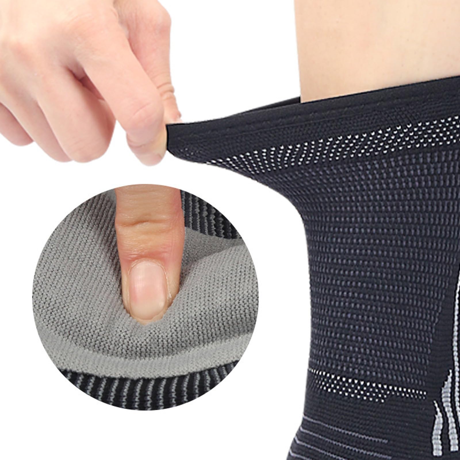 Traspirante Supporto Della Caviglia Elastico In Silicone Caviglia Brace Compressione Manicotti Protettore Portatile Della