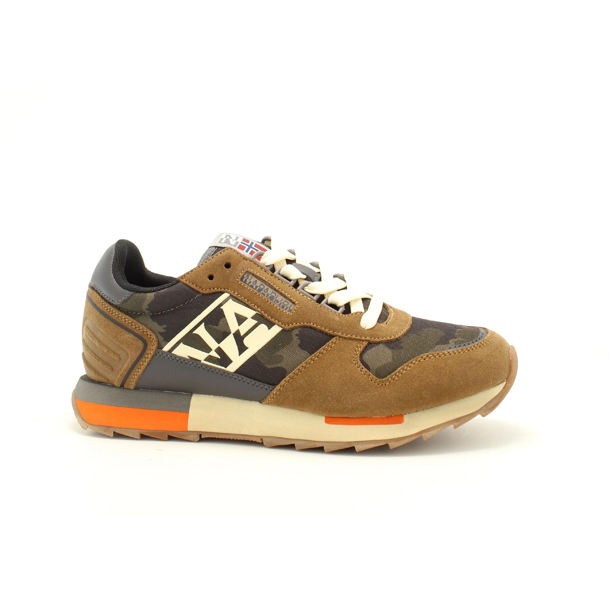 NapapijriBeige Polyester Men's Sneaker