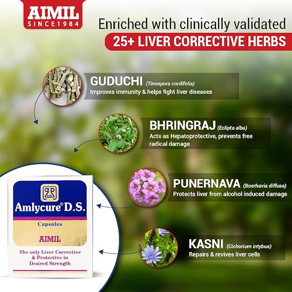 amlyvcure D.S Capsules (20 Tablets x 2)