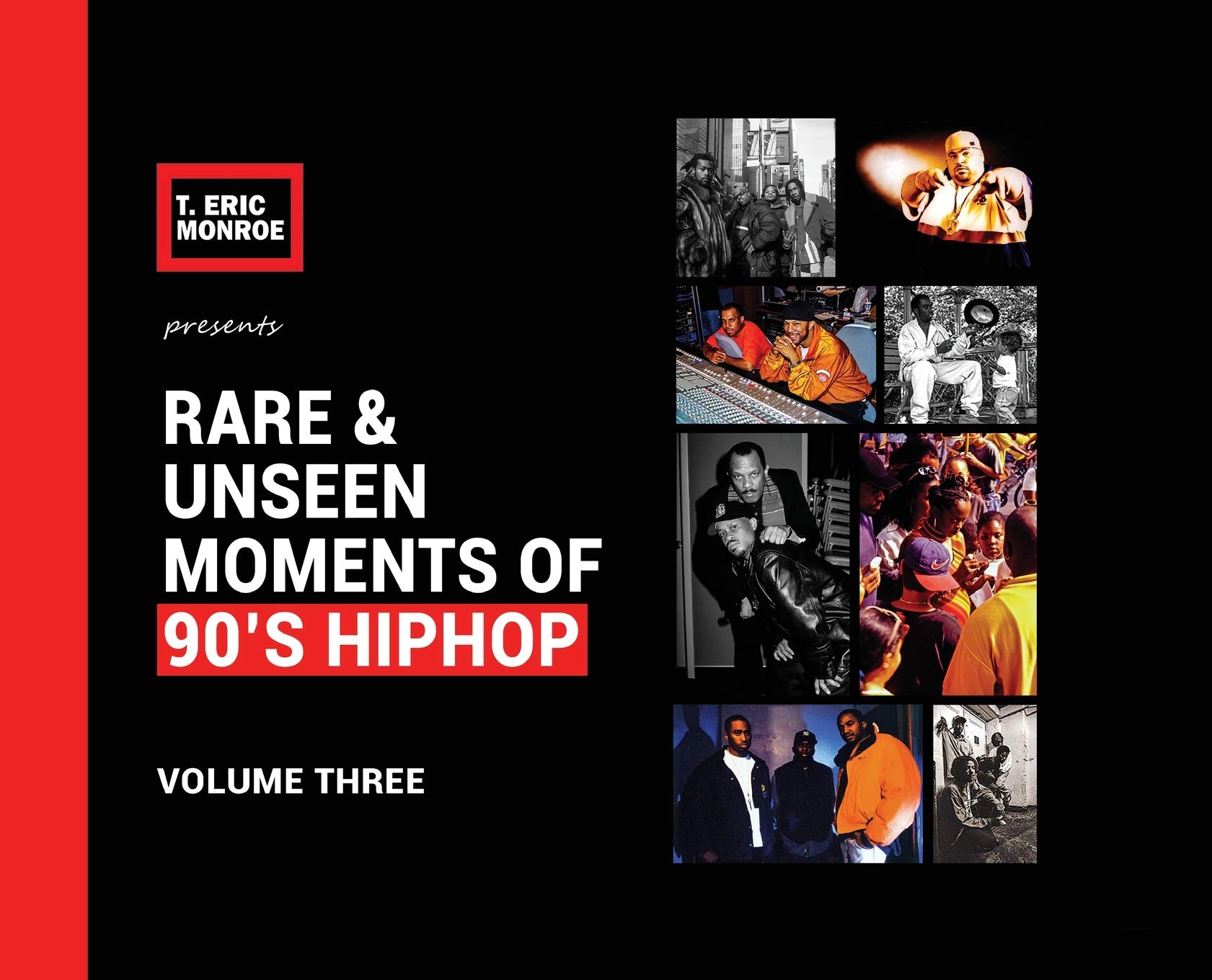 Livre 90's Hiphop Volume 3 photos rares d'archives rap US