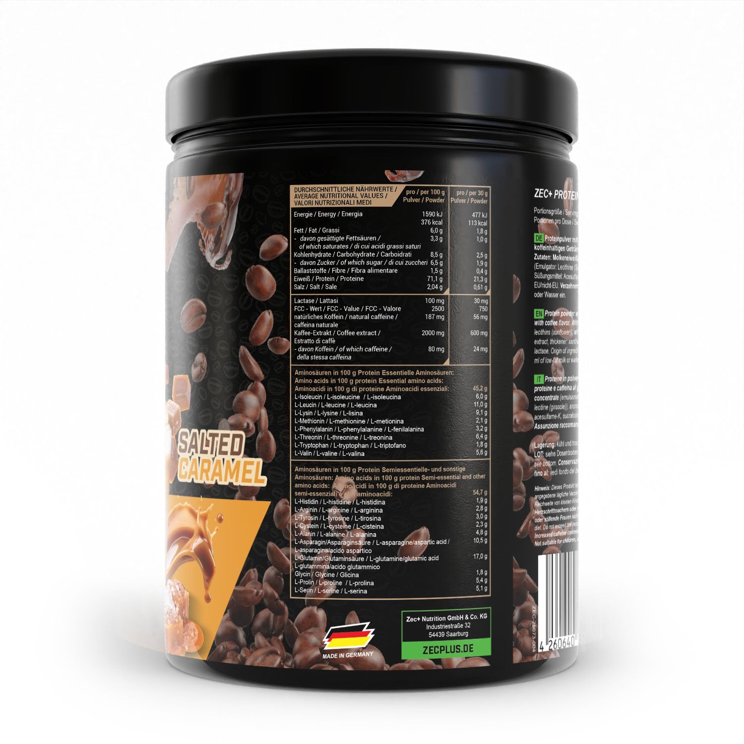 ZEC+ Proteine COFFEE Salted Caramel