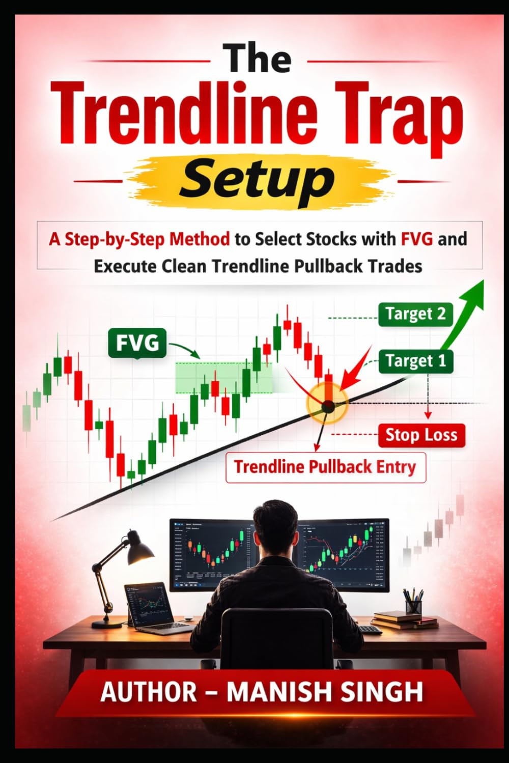 The Trendline Trap Setup: A Step-by-Step Method to Select Stocks with FVG and Execute Clean Trendline Pullback Trades (Rule-Based Trading Setup Series)