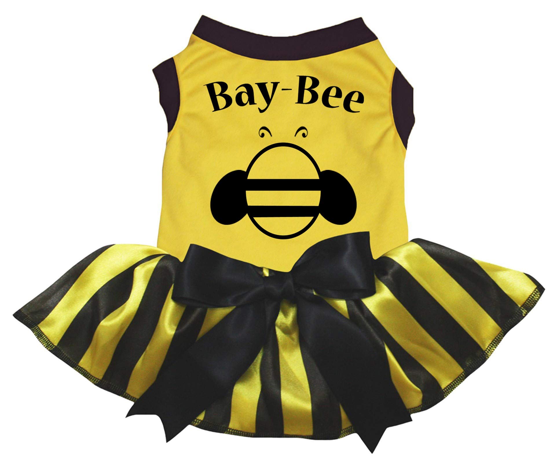 Robe pour chiot douce jaune Bay-Bee S pour choyer votre petit compagnon