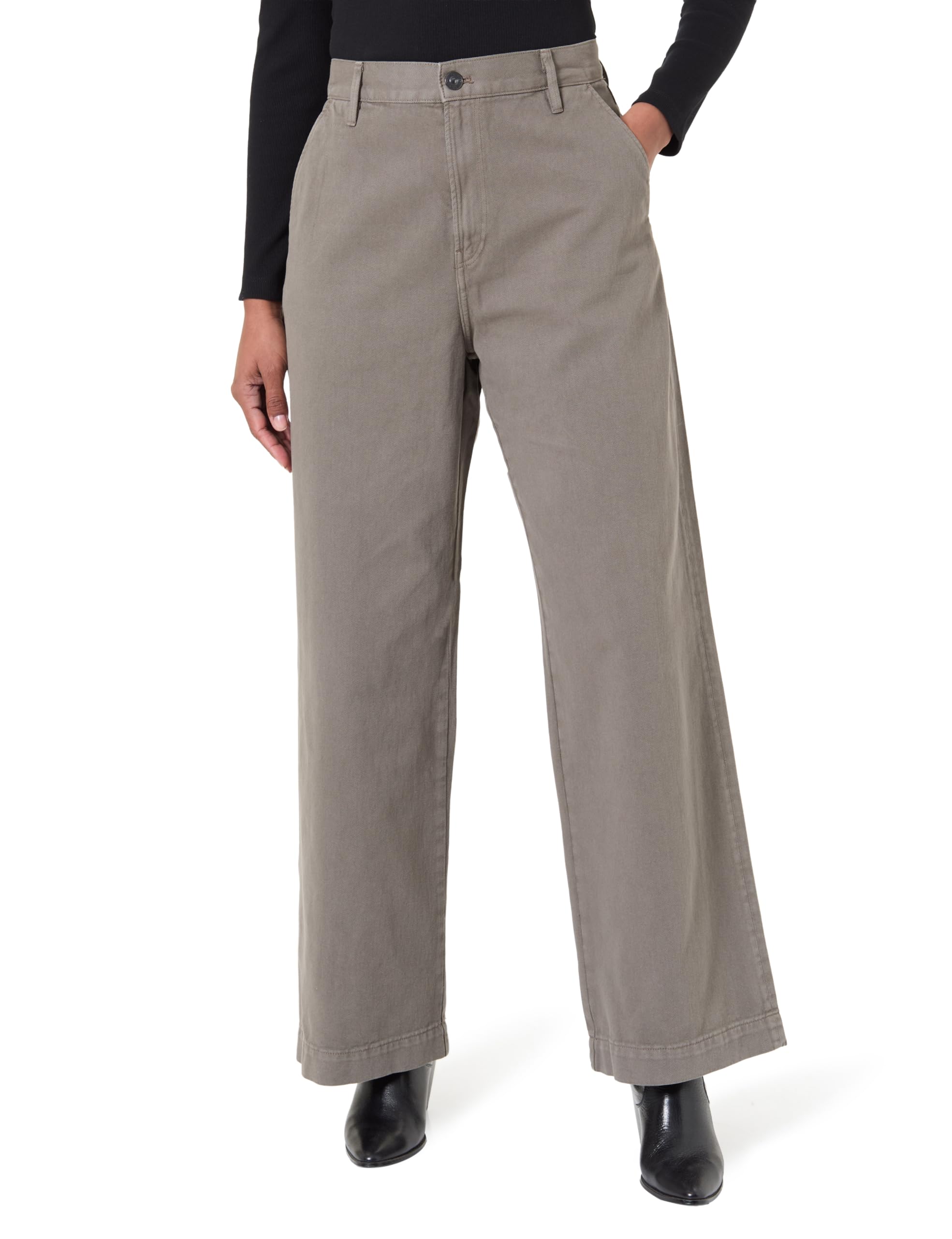 Deck 2.0 High Loose Chino WMN, Marrón Turf Gd D26432-e078-c982, 28W / 32L